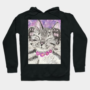 Happy Tabby cat Hoodie